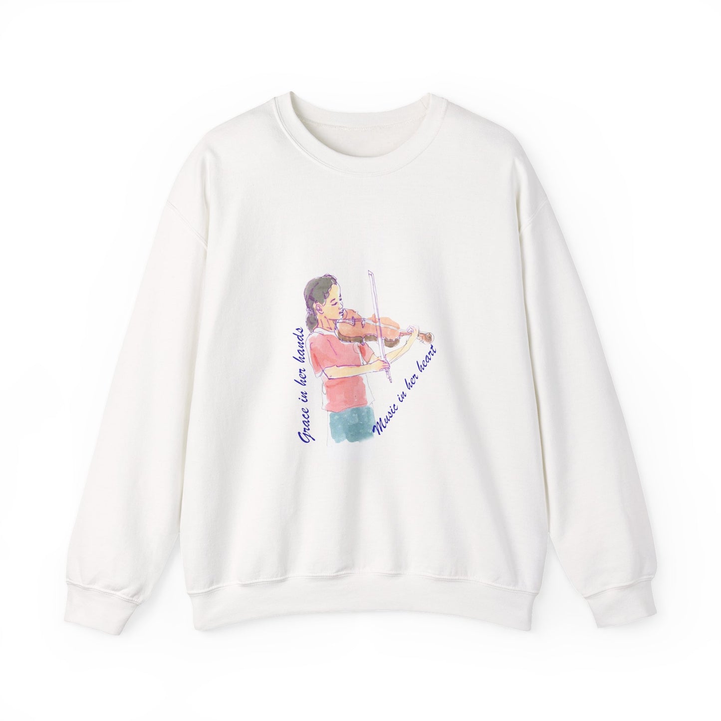 Musical Inspiration Sweatshirt – Unisex Crewneck for Musicians, Cozy Music Lover Gift, Artsy & Inspirational Sweater, Unique Music Apparel