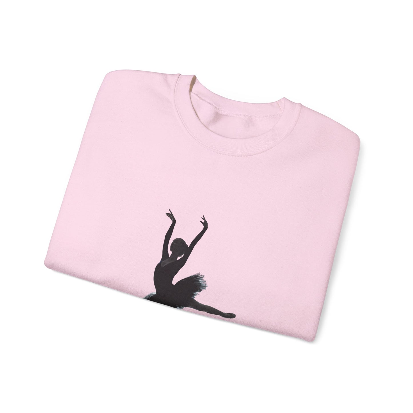 Ballet Dancer Crewneck Sweatshirt – Inspirational Dance Apparel, Cozy Unisex Sweater for Ballet Lovers, Unique Gift for Dancers & Art Enthusiasts
