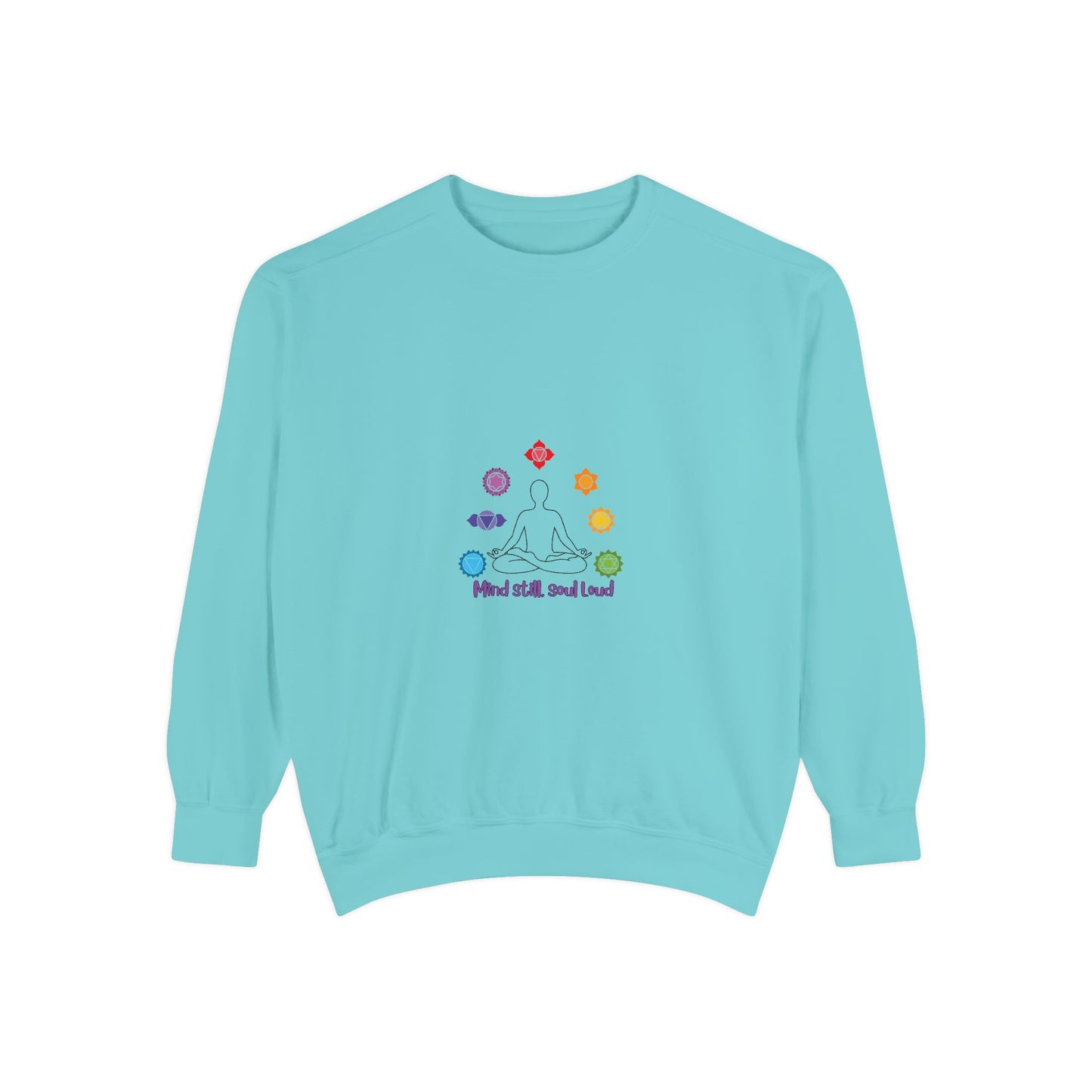 Chakra Rainbow Sweatshirt — Mind Body Soul Love Crewneck