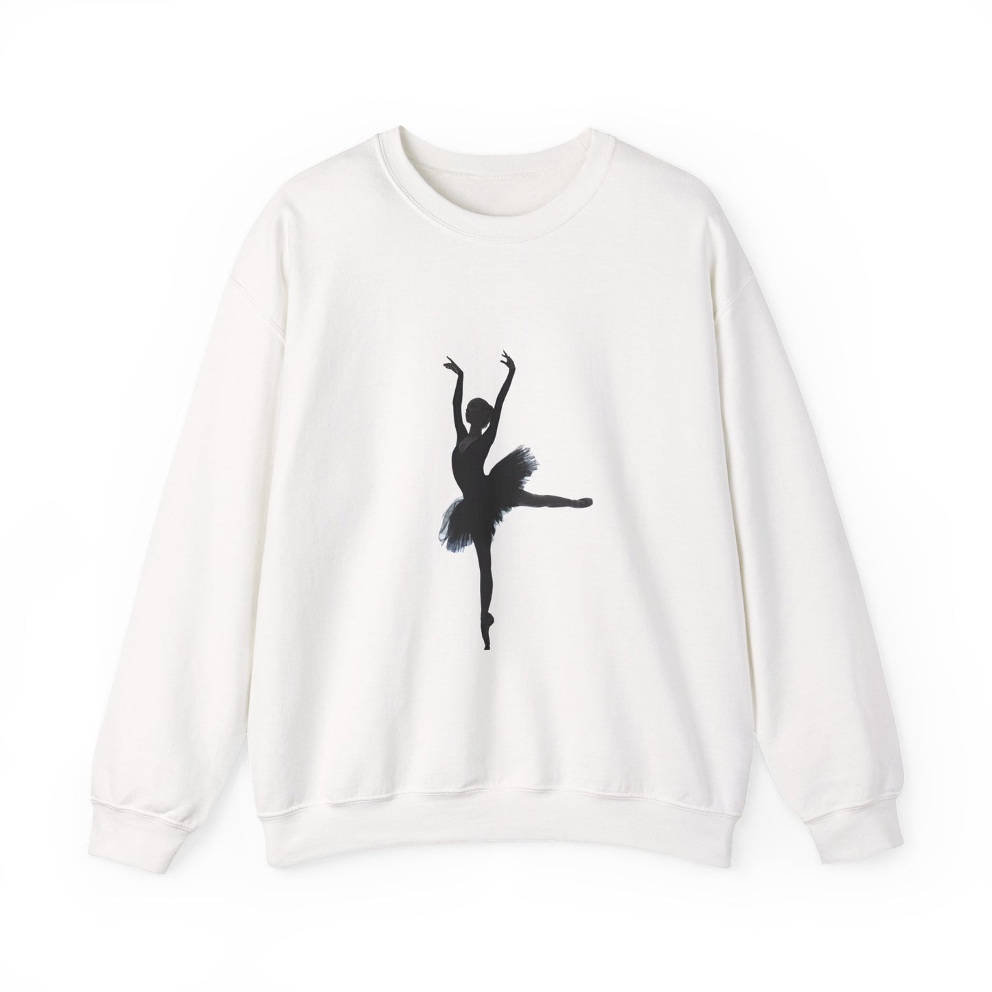 Ballet Dancer Crewneck Sweatshirt – Inspirational Dance Apparel, Cozy Unisex Sweater for Ballet Lovers, Unique Gift for Dancers & Art Enthusiasts