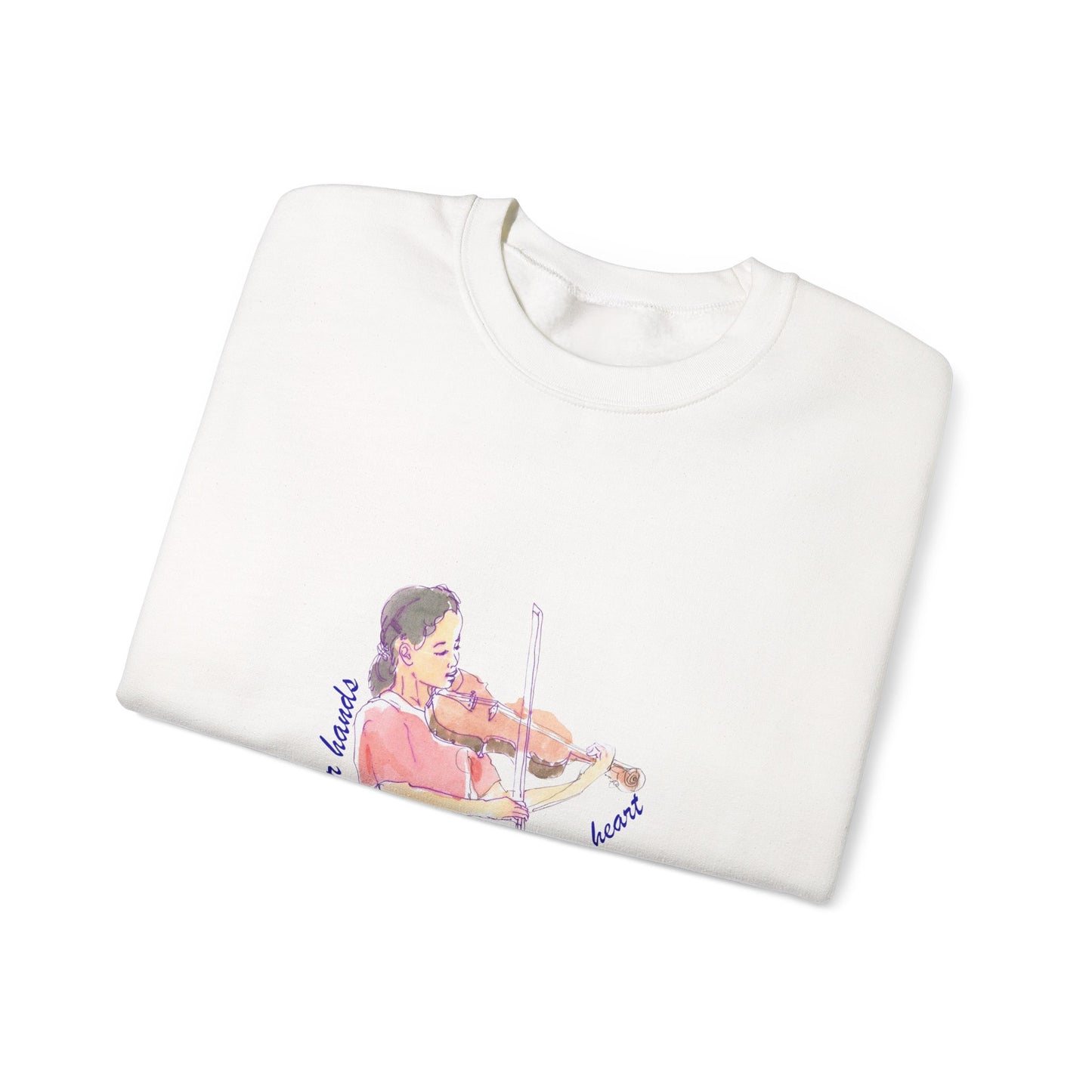 Musical Inspiration Sweatshirt – Unisex Crewneck for Musicians, Cozy Music Lover Gift, Artsy & Inspirational Sweater, Unique Music Apparel