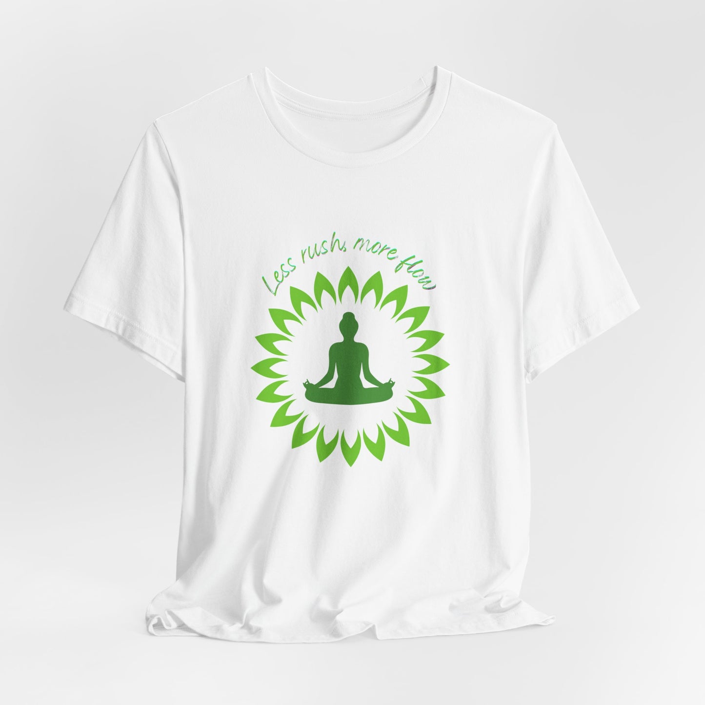 Mindful Living Unisex T-Shirt – Yoga Tee, Meditation Apparel, Spiritual Gift for Wellness & Mindfulness Enthusiasts