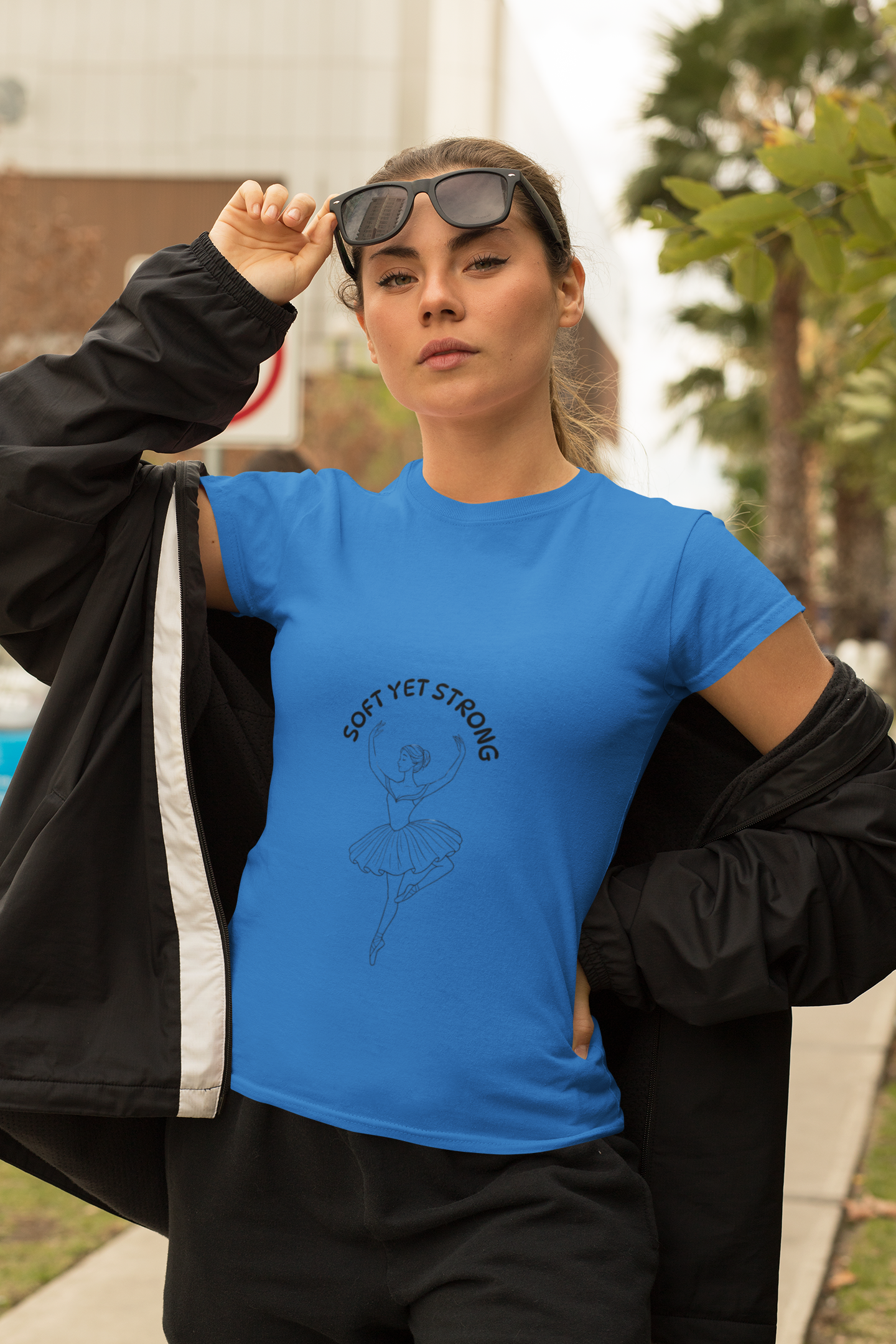 Soft Yet Strong Minimalist T-Shirt | Unisex Inspirational Graphic Tee | Feminist Aesthetic Shirt & Motivational Gift