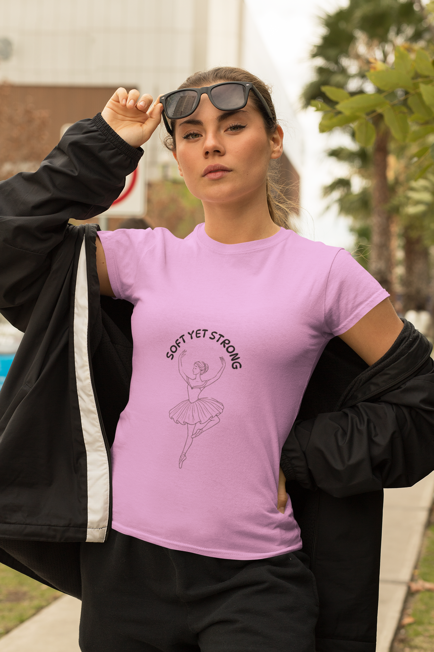 Soft Yet Strong Minimalist T-Shirt | Unisex Inspirational Graphic Tee | Feminist Aesthetic Shirt & Motivational Gift