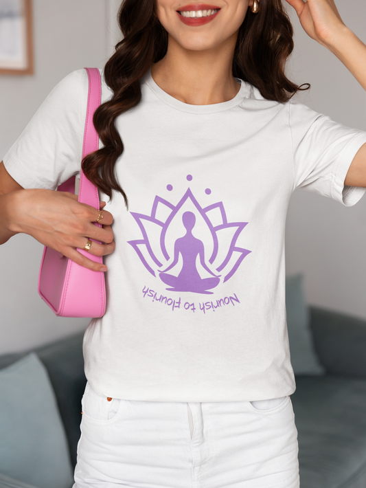 Yoga Serenity Unisex T-Shirt – Meditation & Mindfulness Shirt, Relaxation Spiritual Tee, Yoga Gift for Men & Women