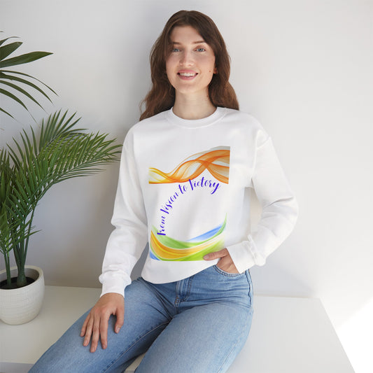 Inspirational Crewneck Sweatshirt – Cozy Unisex Pullover, Motivational Gift, Casual Everyday Wear, Unique Comfort Design