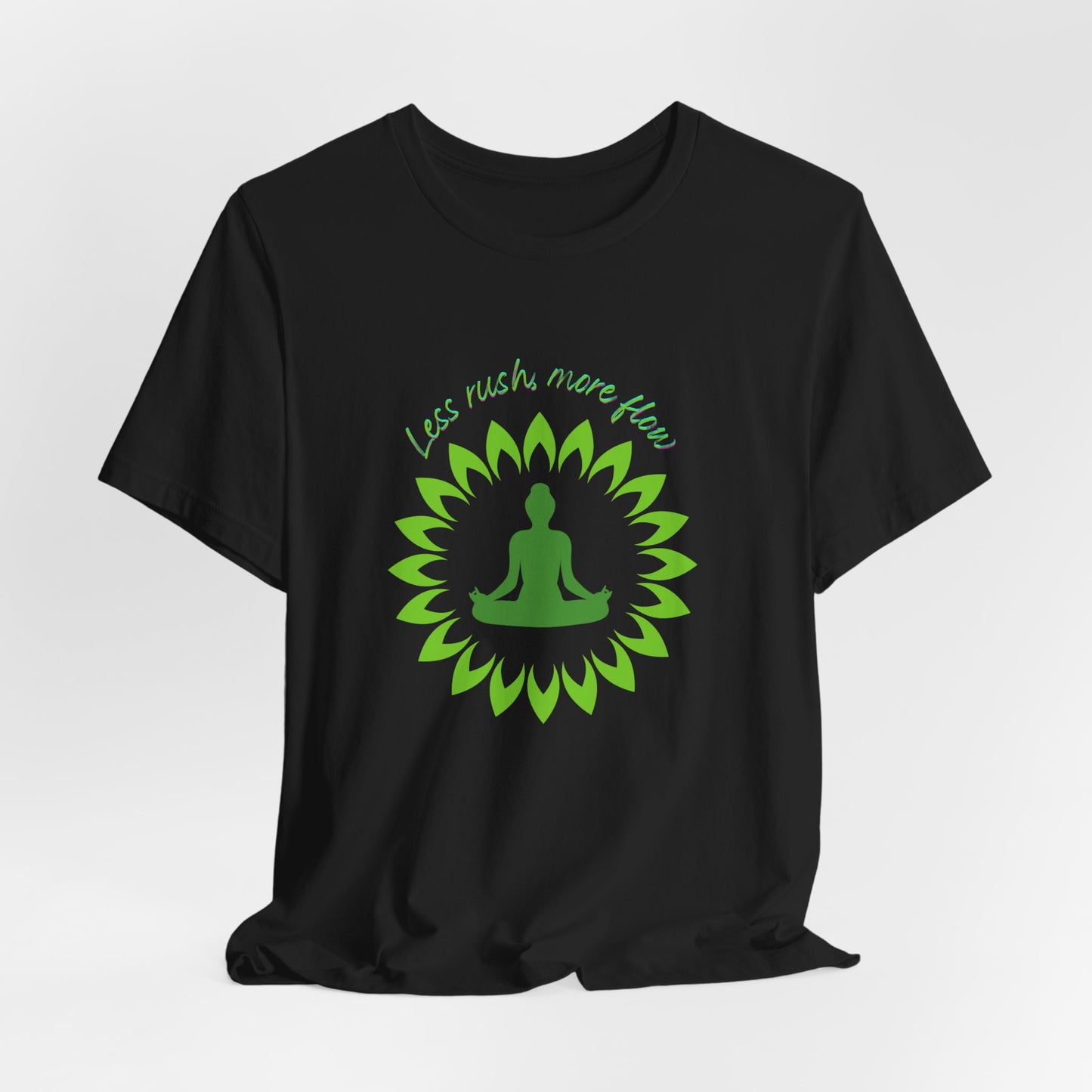 Mindful Living Unisex T-Shirt – Yoga Tee, Meditation Apparel, Spiritual Gift for Wellness & Mindfulness Enthusiasts
