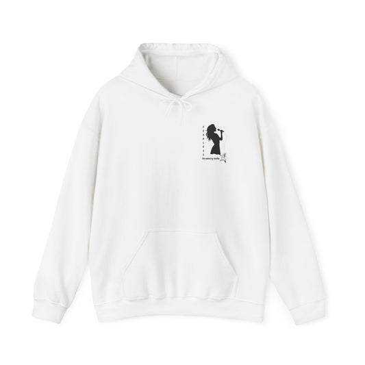 Fearless Singer Hoodie – Unisex Heavy Blend Sweatshirt, Music Lover Gift, Artist Apparel, Concert Outfit, Empowerment Clothing