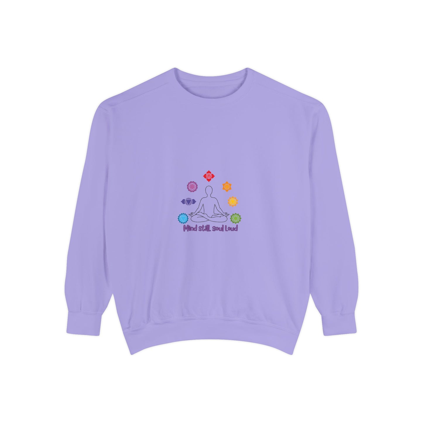 Chakra Rainbow Sweatshirt — Mind Body Soul Love Crewneck