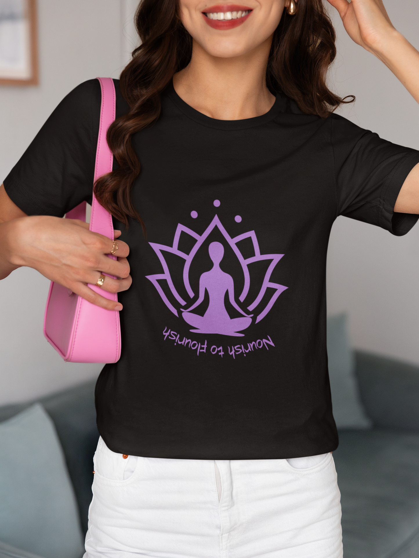 Yoga Serenity Unisex T-Shirt – Meditation & Mindfulness Shirt, Relaxation Spiritual Tee, Yoga Gift for Men & Women